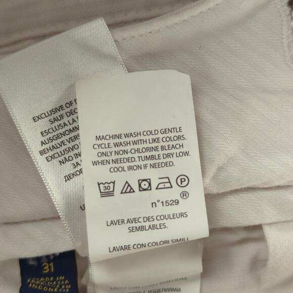 Polo Ralph Lauren Shorts Mens 31 Stretch Classic Fit Embroidered Pony Preppy - Picture 10 of 13